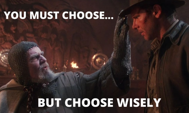 From Indiana Jones: The Last Crusade